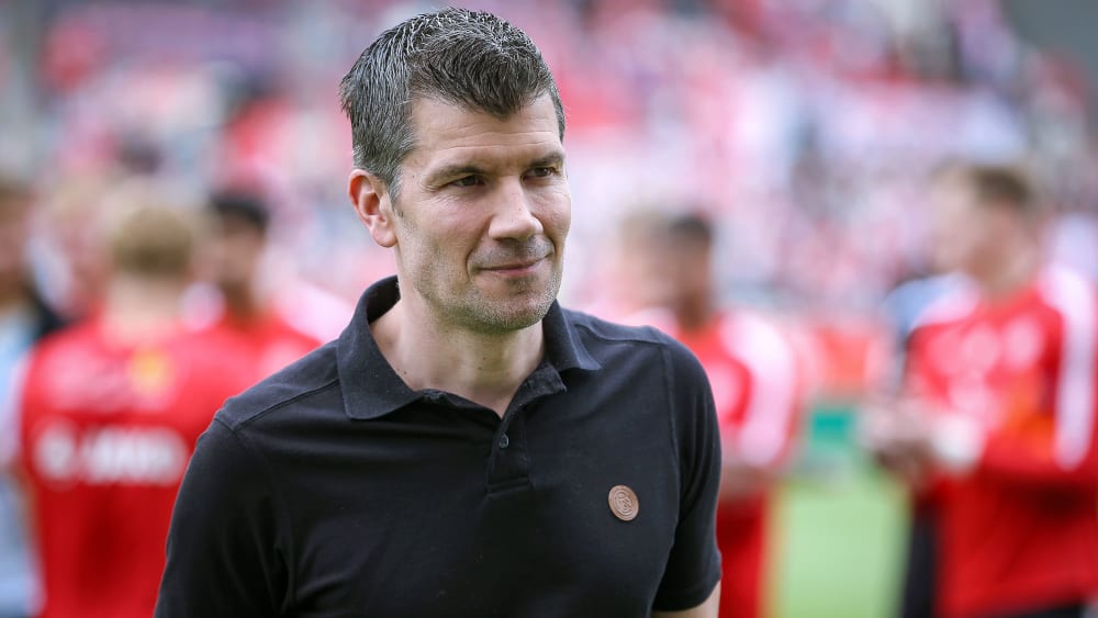 Am RWE-Kader für die neue Saison wird noch gearbeitet: Marcus Steegmann, Direktor Profifußball in Essen.