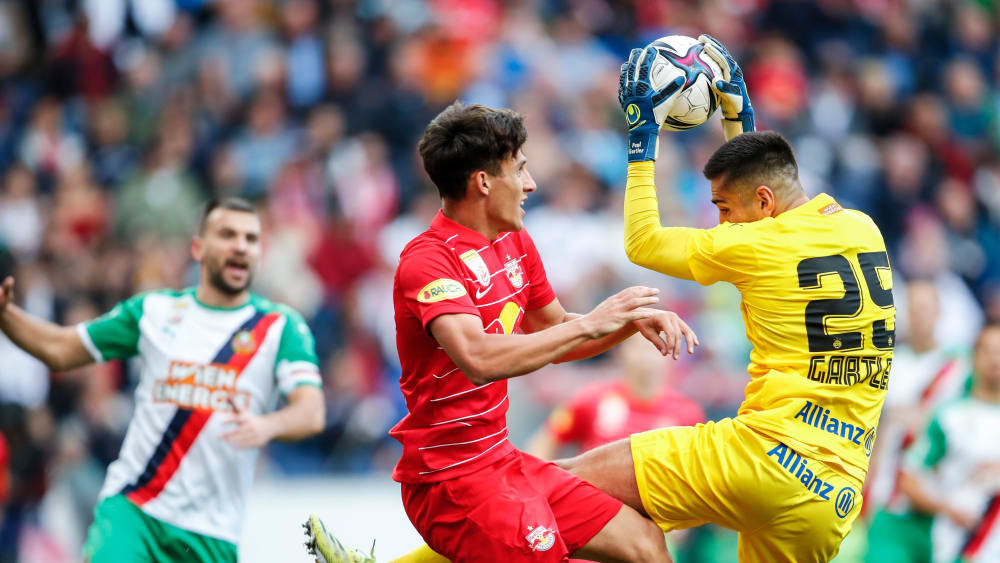 Salzburg musste gegen Rapid lange zittern.