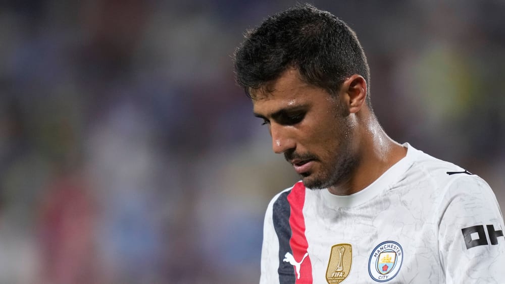 Manchester Citys Rodri könnte den Saisonstart verpassen.