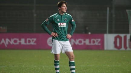 Nicht zu bremsen: Freiherr Oskar Friedrich von Esebeck schoss für den VfB Lübeck II gegen den TSV Kronshagen vier von acht Toren.