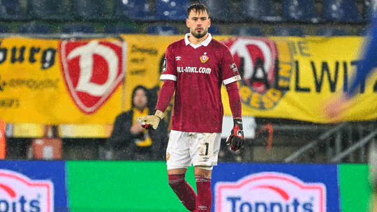 Er verlässt Dresden gen Stuttgart: Keeper Stefan Drljaca.