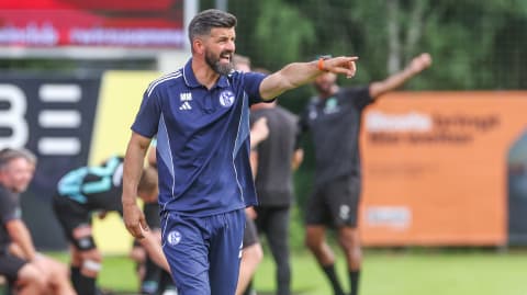 kicker-Reporter Toni Lieto vor Ort