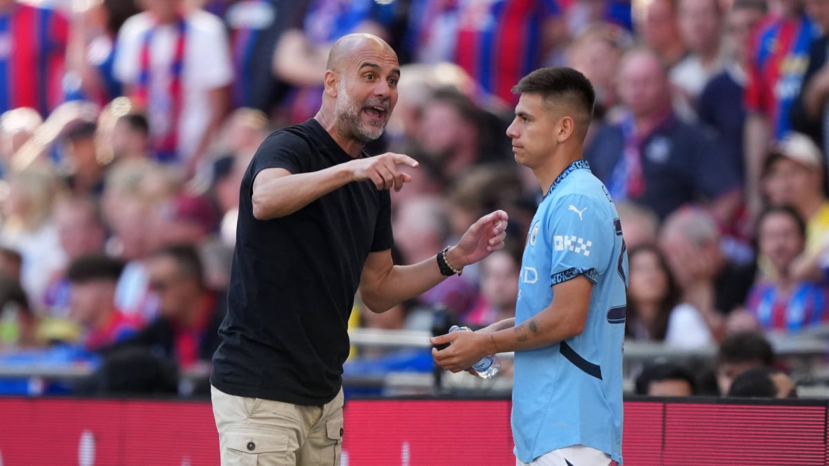Guardiola zu Echeverri: "Eine Frage für seinen wunderschönen ...