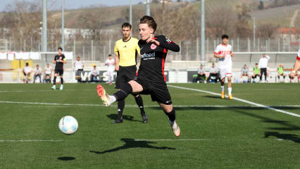 Hier war alles auf jeden Fall erlaubt: Niko Ilicevic im Spiel der U-17-Nachwuchsliga gegen den VfB Stuttgart.