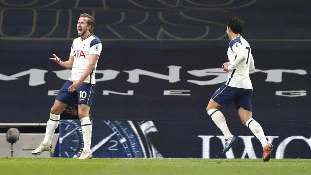 Kane auf Son, Son auf Kane: Tottenhams Schl&#252;sselspieler besorgten im Derby die Tore.