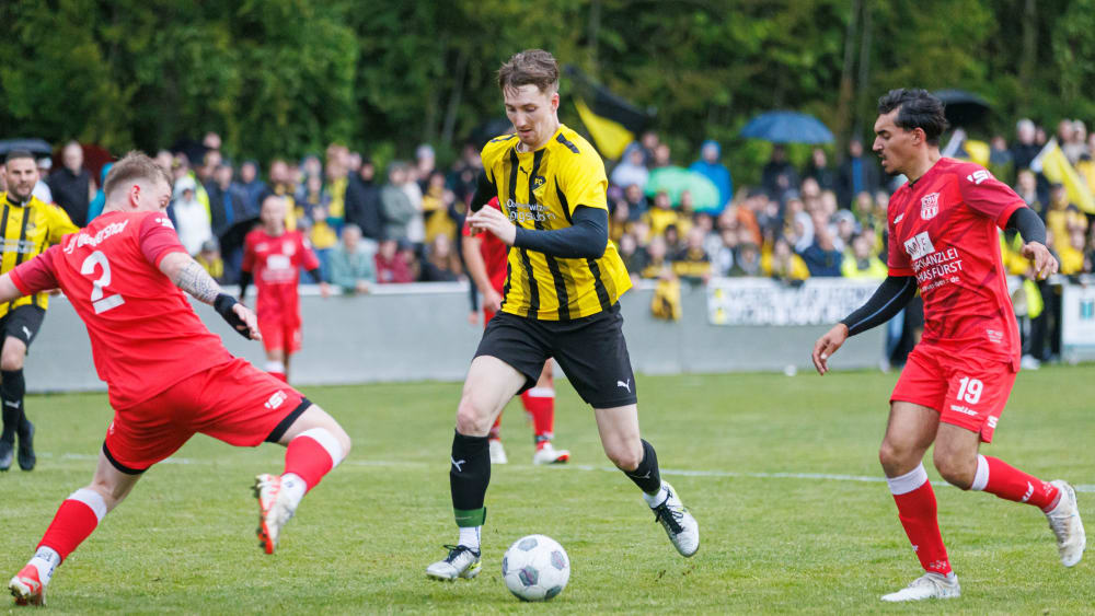 Nico Stark vom FC Tirschenreuth führt momentan das bundesweite Achtliga-Ranking an.