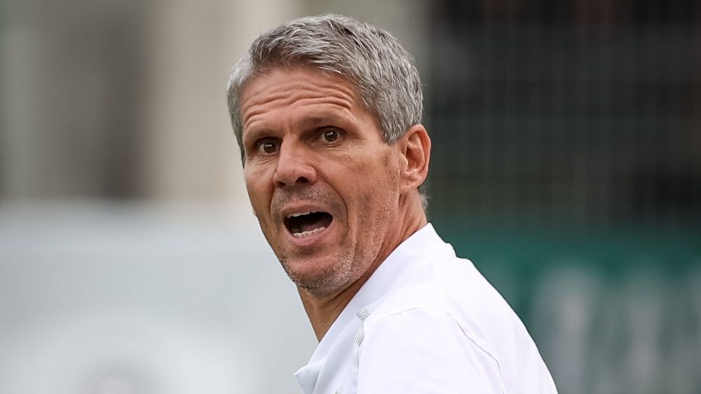 Trainer Dietmar Kühbauer will mit Rapid in die Europa League.
