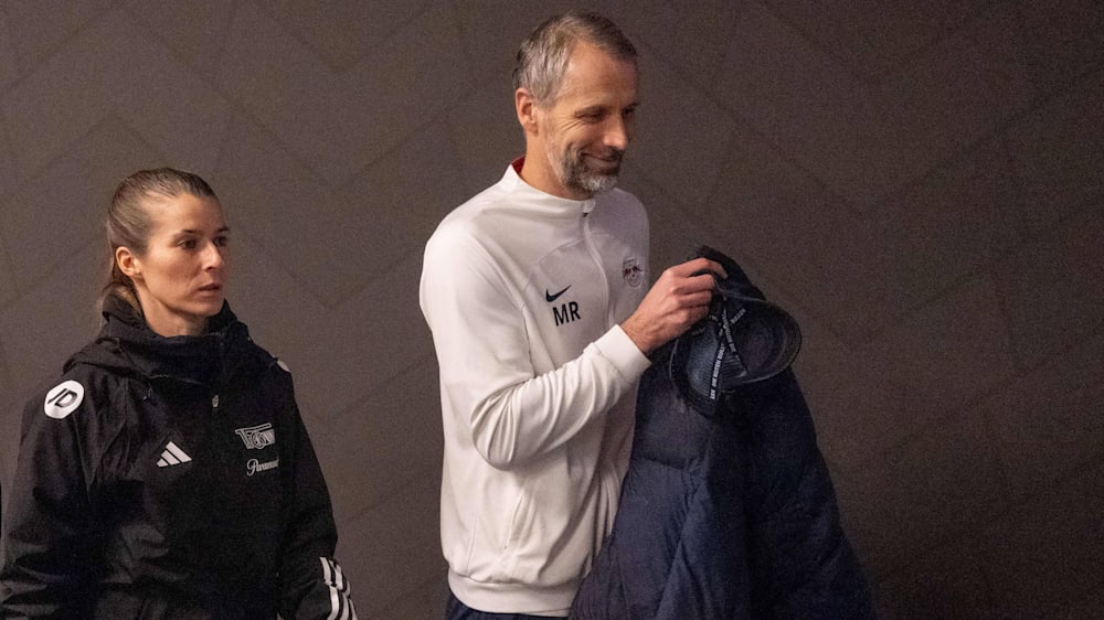 Kennen und schätzen sich: Marie-Louise Eta (li.) und Marco Rose