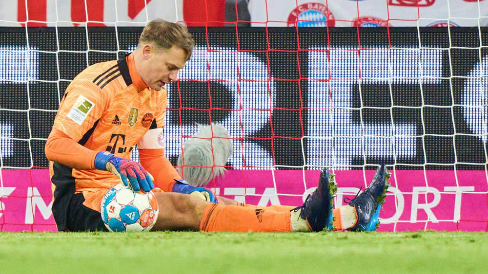 Das Knie bereitete Probleme: Manuel Neuer.