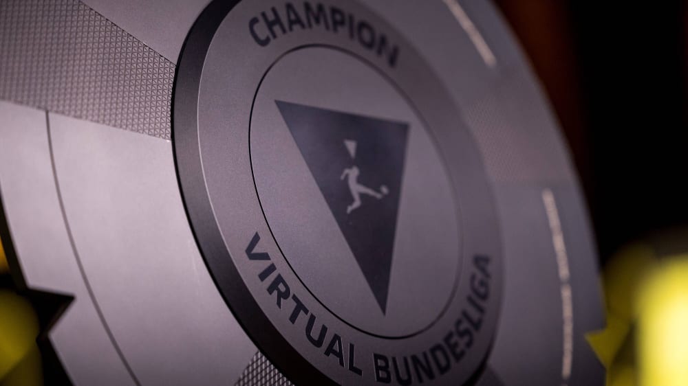 Auch in der Virtual Bundesliga geht es um die Schale.