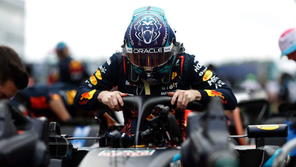 Die Jagd nach den nächsten Punkten muss warten: Formel-1-Weltmeister Max Verstappen.