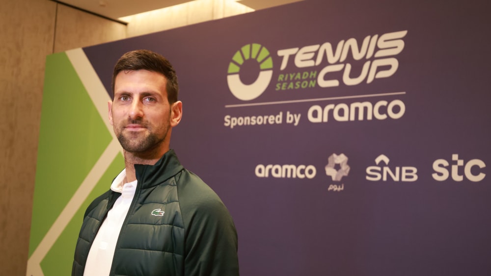 Nimmt im Oktober am "Six Kings Slam" in Riad teil: Novak Djokovic.