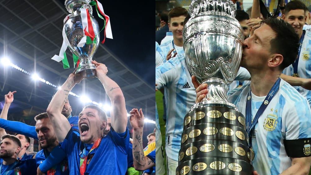 Italien triumphierte in Europa, Argentinien in Südamerika.