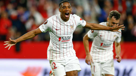 Traf zum ersten Mal im Sevilla-Dress: Anthony Martial. 