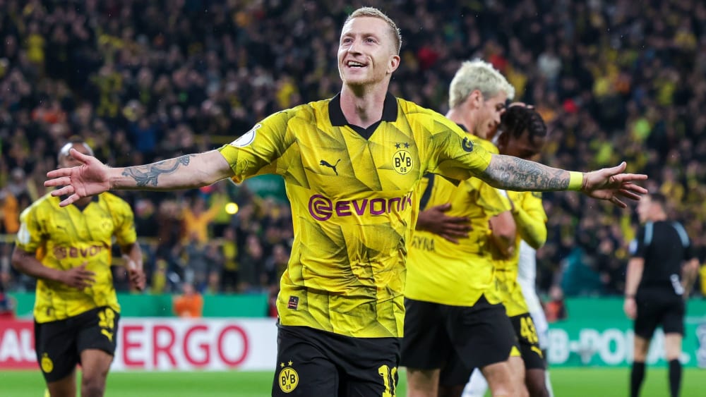 Schoss den BVB ins Achtelfinale: Marco Reus.