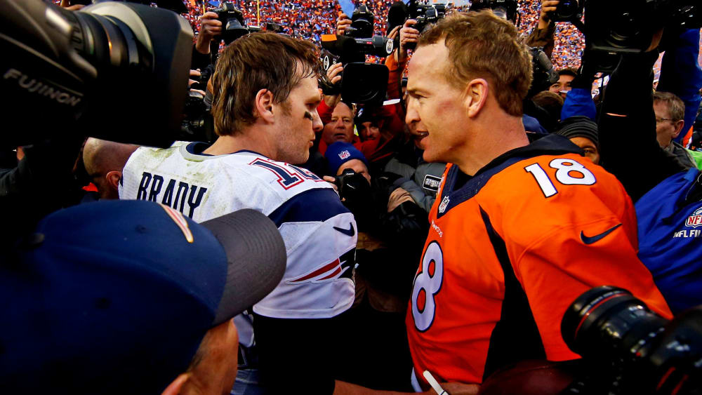 Ein Klassiker der jungen NFL-Historie: Tom Brady und Peyton Manning haben sich 17-mal in der AFC duelliert.