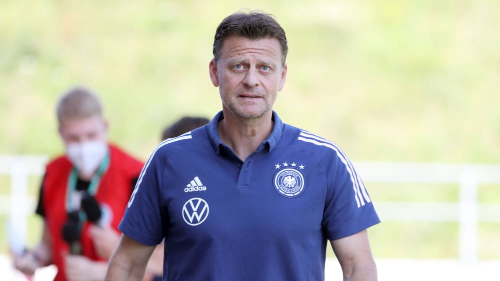 "Als Trainer musst du den Jungs die Wahrheit sagen": DFB-Trainer Christian Wörns.