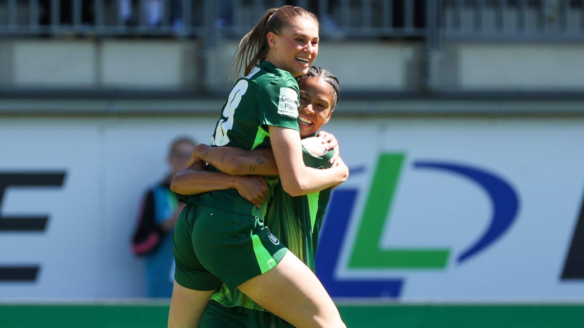 Brand und Jonsdottir schießen Wolfsburg bei ihrem Abschied zur Vize-Meisterschaft