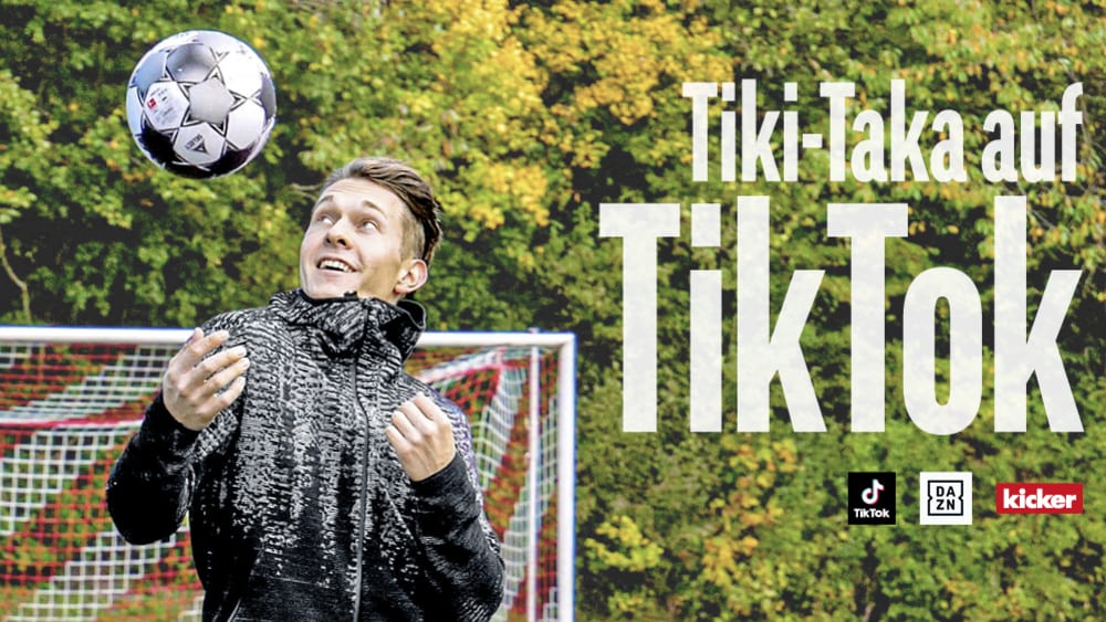 Auf TikTok am Ball: Influencer Fabian Pecher.