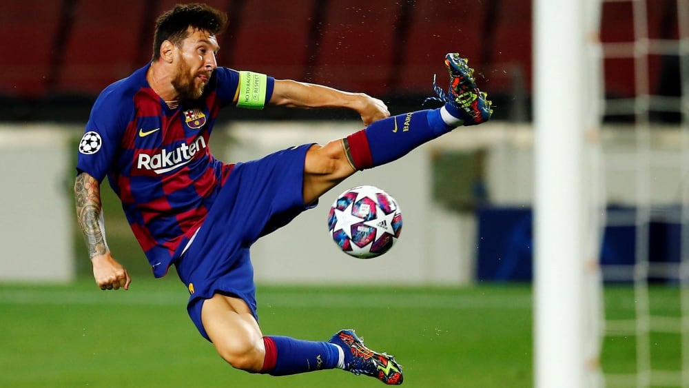 Wieder einmal erfolgreich: Lionel Messi erzielte sein 115. Champions-League-Tor und zog mit dem FC Barcelona ins Viertelfinale ein. 
