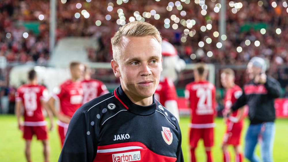 Will bald wieder im Cottbuser Trikot spielen: Felix Geisler.