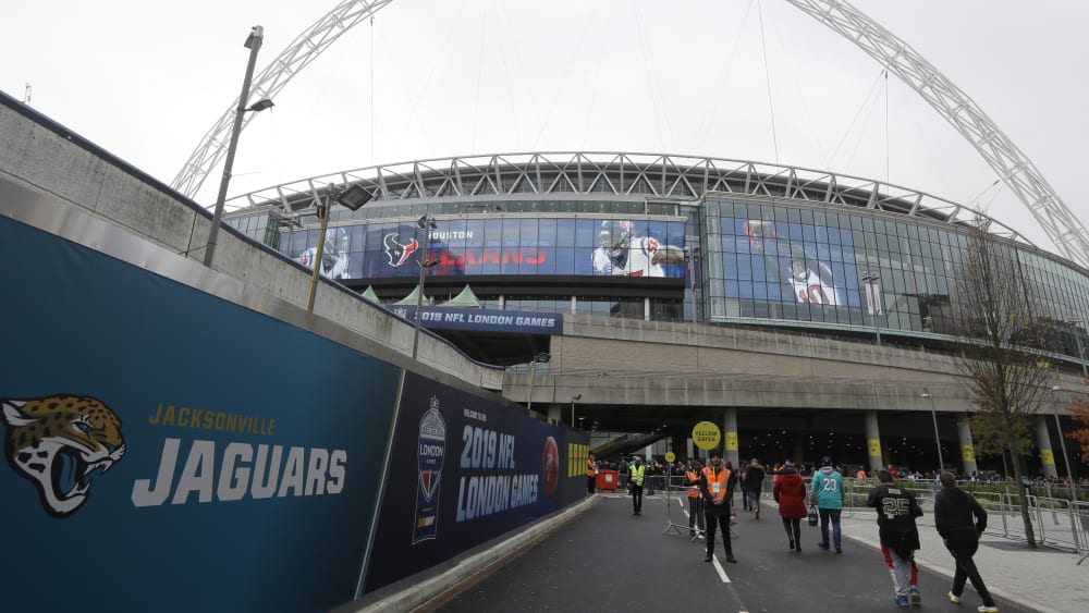 Das Wembley-Stadion beim London-Game der Jacksonville Jaguars in der abgelaufenen Saison.