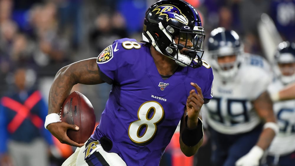 Lieferte eine spektakul&#228;re NFL-Saison ab: Ravens-Quarterback Lamar Jackson.