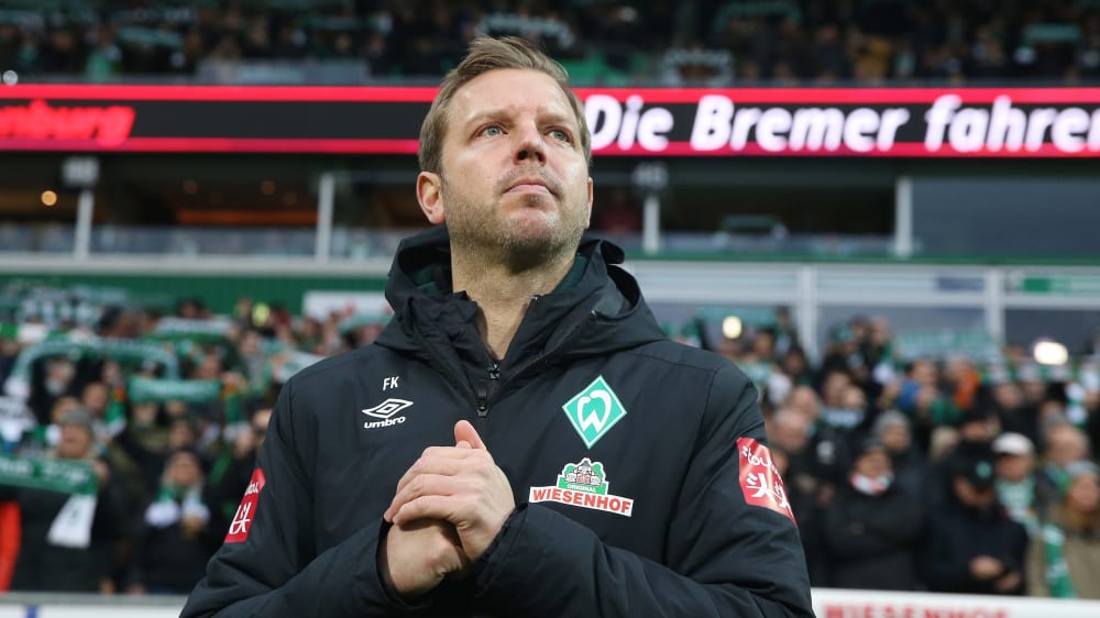 Will eine wachsame Werder-Elf sehen: Florian Kohfeldt.