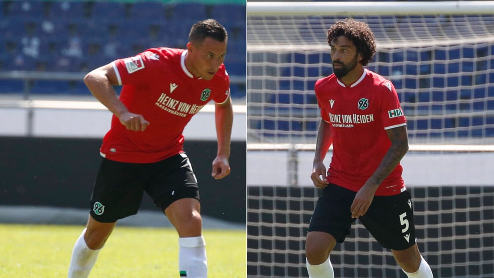 Verlassen Hannover 96: Edgar Prib (l.) und Felipe.