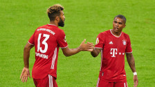 Zwei Neuzugänge sorgten zusammen mit dem Rest für die 2. Runde: Eric-Maxim Choupo-Moting (links) und Douglas Costa.