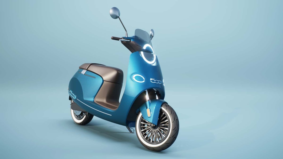 Der-Fiat-500e-wird-zum-elektrischen-Retro-Roller