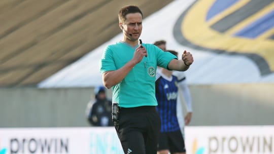 Daniel Bartnitzki stand aufgrund seiner Entscheidungen im Spiel zwischen Saarbrücken und Ingolstadt in der Kritik.