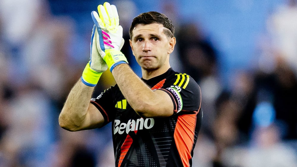  Emiliano Martinez am Freitagabend.