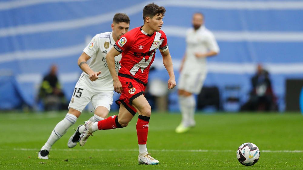 Fran Garcia im Bernabeu gegen Fede Valverde.