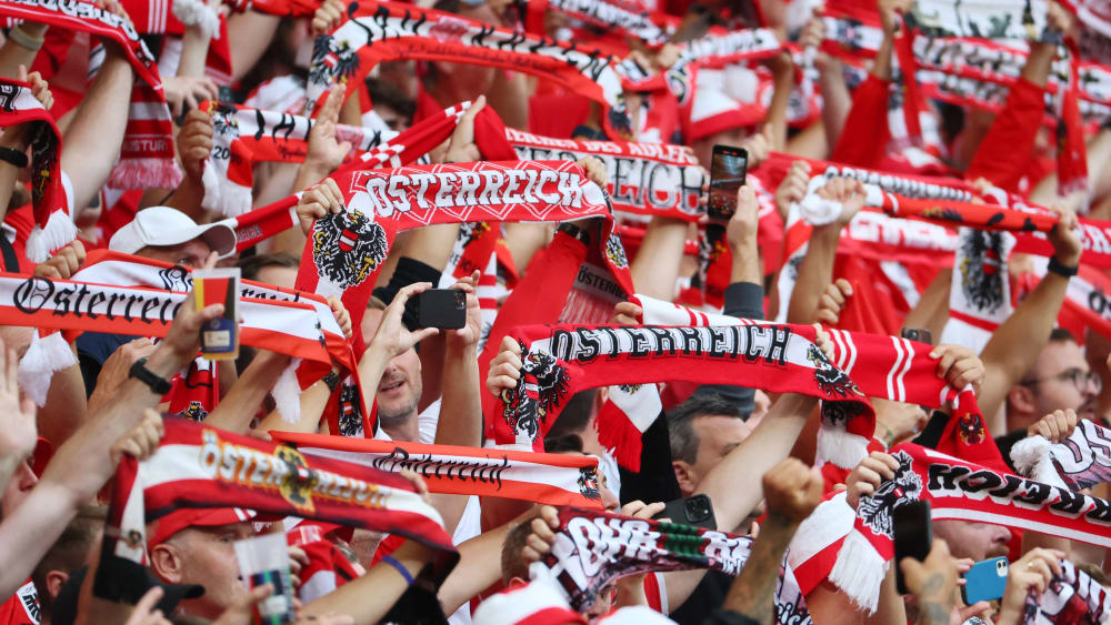 Die überwiegende Großteil der österreichischen Fans sorgte bei der EM in Deutschland für eine großartige Stimmung.