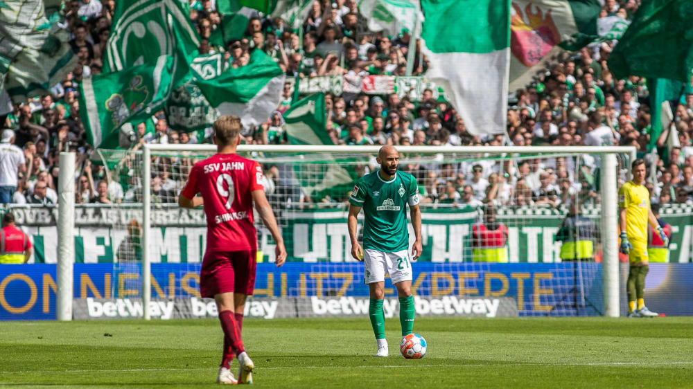 Herzensangelegenheit: Ömer Toprak (Mi.) gelang mit Werder der Wiederaufstieg.