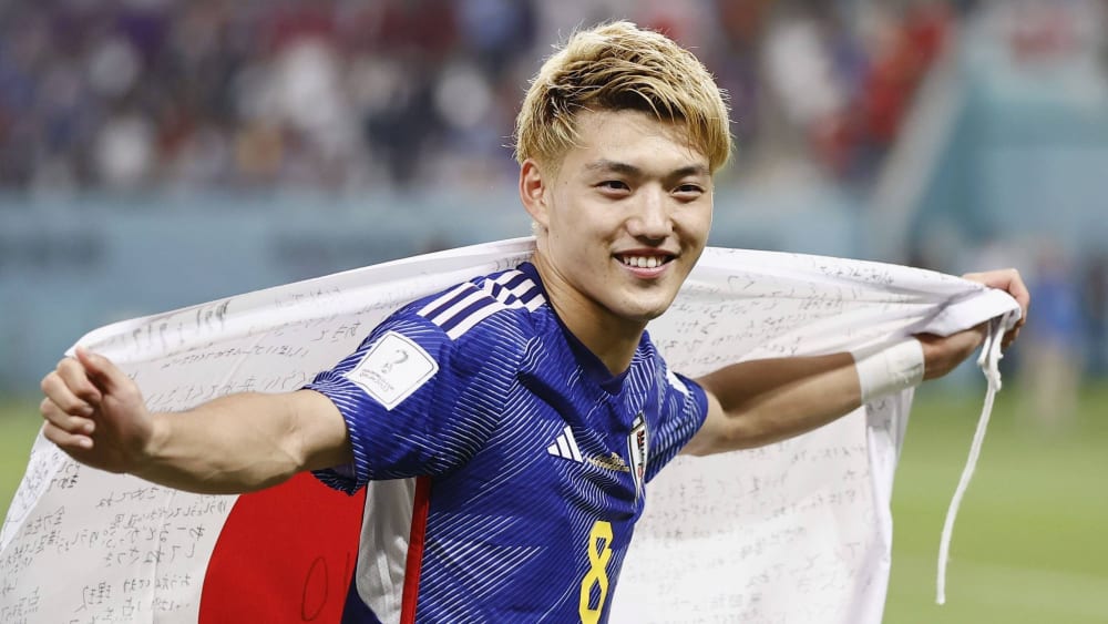 Freiburgs Ritsu Doan steht mit Japan im WM-Achtelfinale.