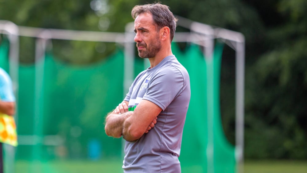 Michael Hartmann wird im Sommer als U-19-Coach bei Hertha BSC aufhören.