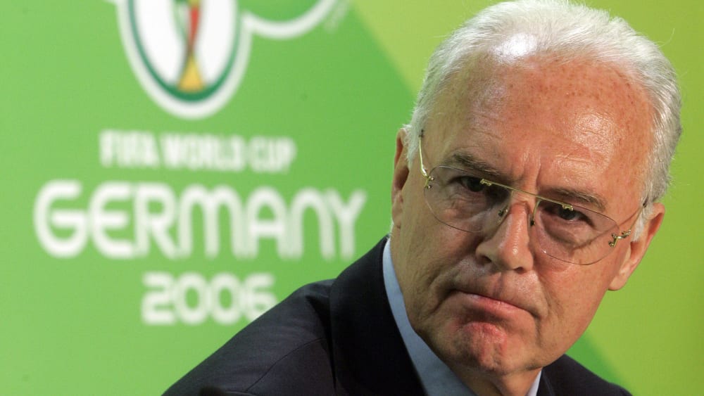OK-Pr&#228;sident der WM 2006 in Deutschland: Franz Beckenbauer.