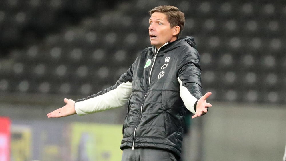 Unzufrieden: Wolfsburg-Trainer Oliver Glasner.