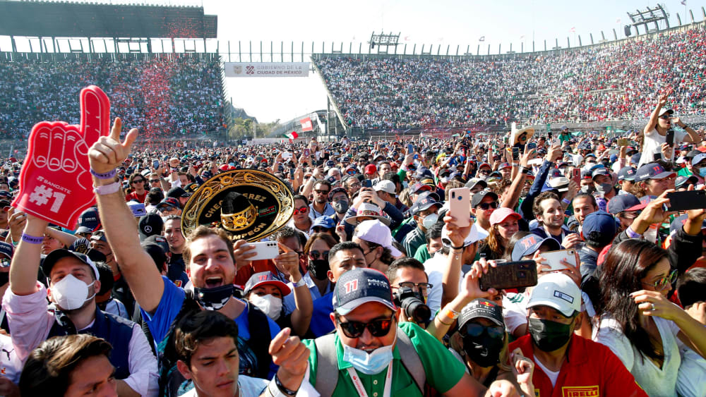 F1 in Mexico Stimmungsspektakel in über 2000 Metern Höhe kicker