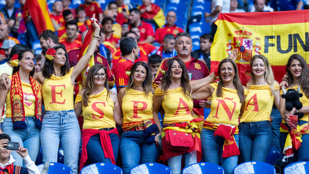 Fans von Spanien