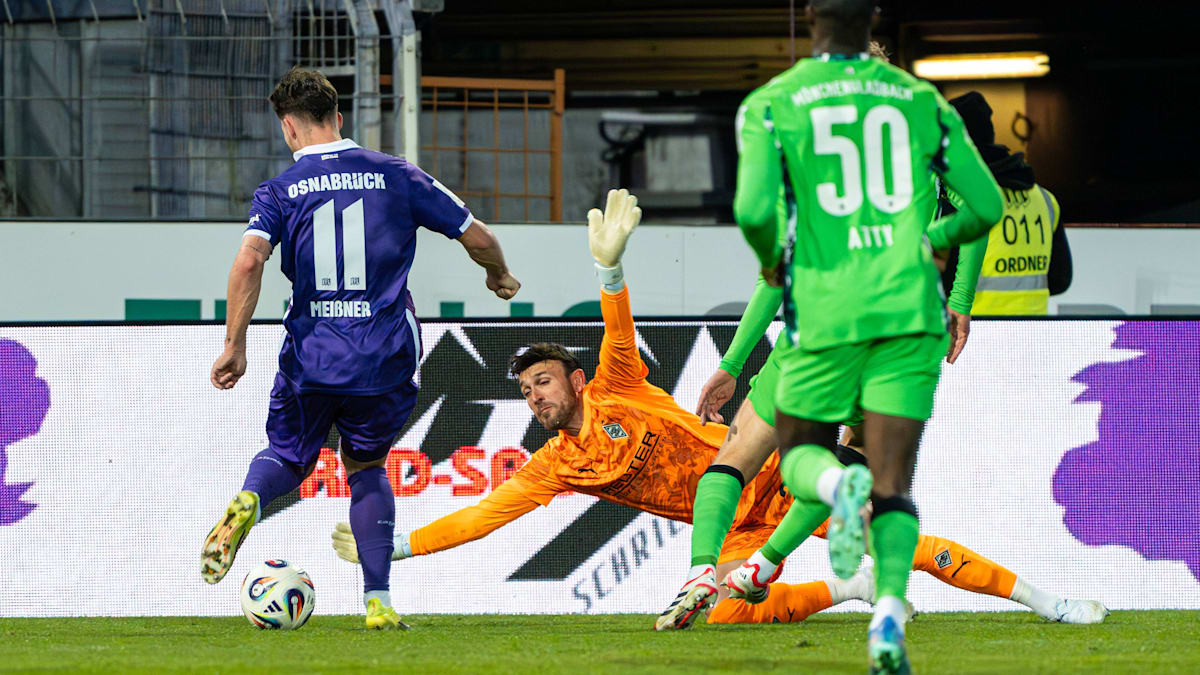 Stange sichert Gladbach Remis bei starken Osnabrückern