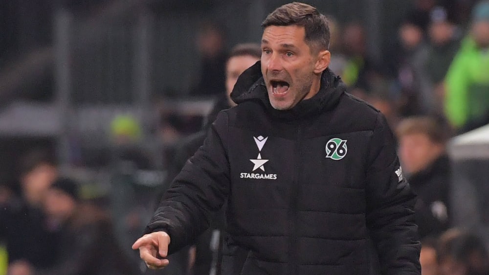 Hannovers Coach Stefan Leitl wählte einen neuen Ansatz.