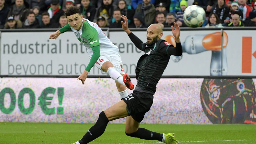 Trifft gegen Werder Bremen besonders gern: Augsburgs Vargas.