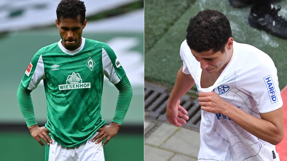 Nach den Abstiegen droht Werder Bremen und Schalke 04 der Teufelskreis.