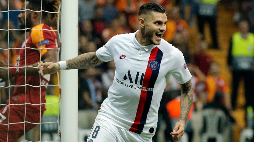 Matchwinner in Istanbul: PSG-Angreifer Mauro Icardi.