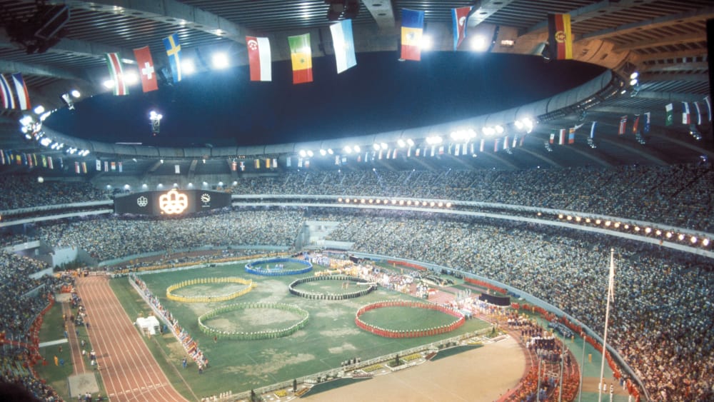 Abschlusszeremonie der Olympischen Sommerspiele 1976