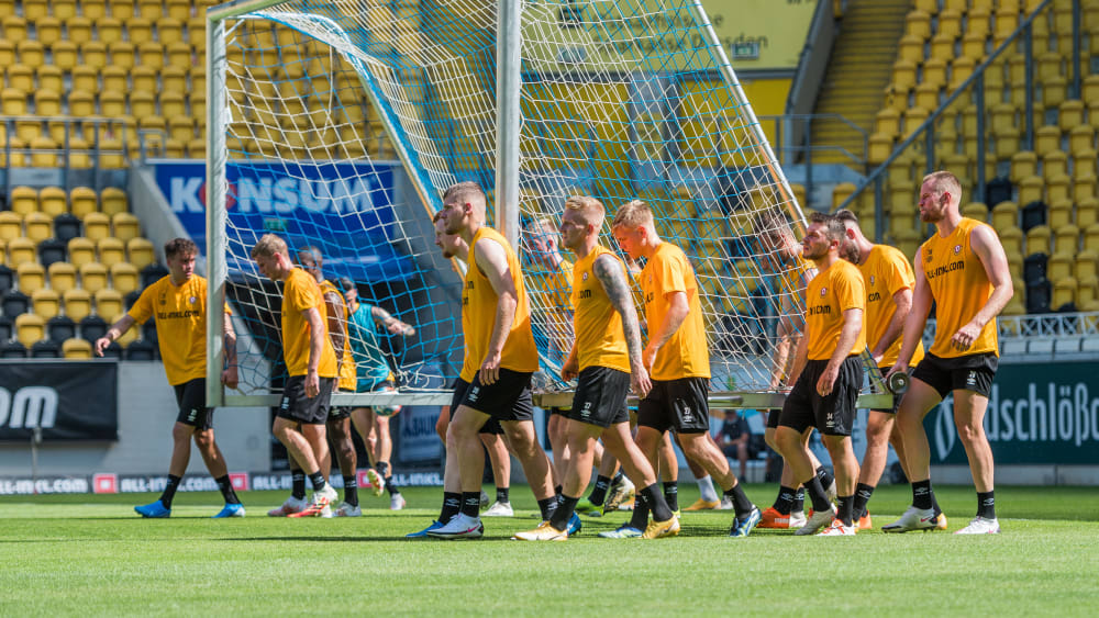Am Samstag begann bei Dynamo Dresden die Vorbereitung auf die 2. Liga.