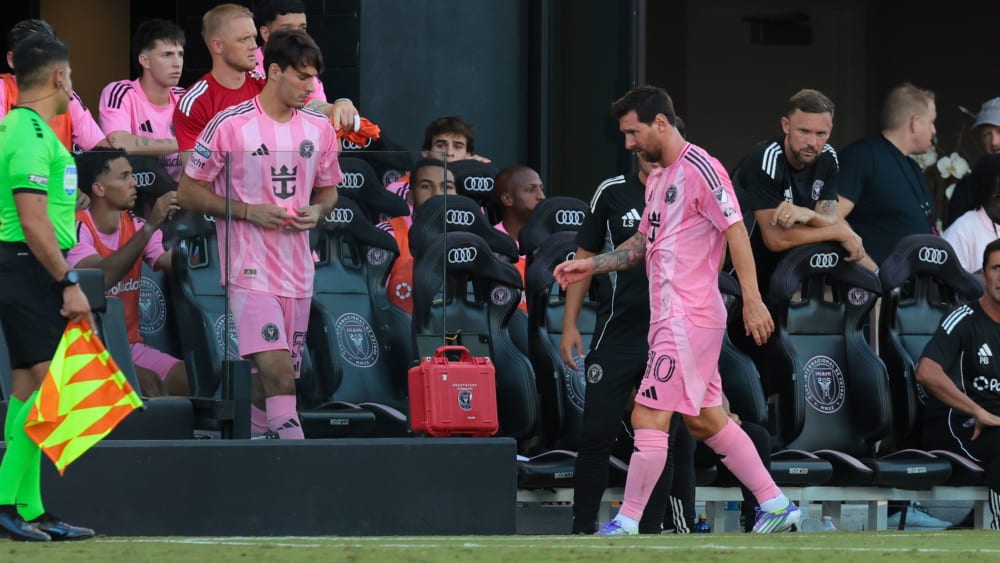 Lionel Messi beim Spiel gegen Necaxa.